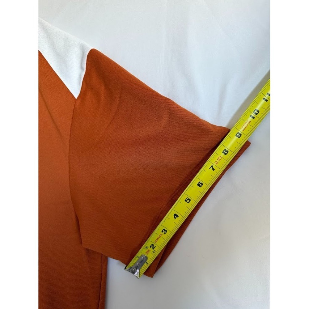 Nike Golf Polo Shirt Men Orange 3XL Fit Dry Performance Short Sleeve Lightweight - Picture 6 of 14
